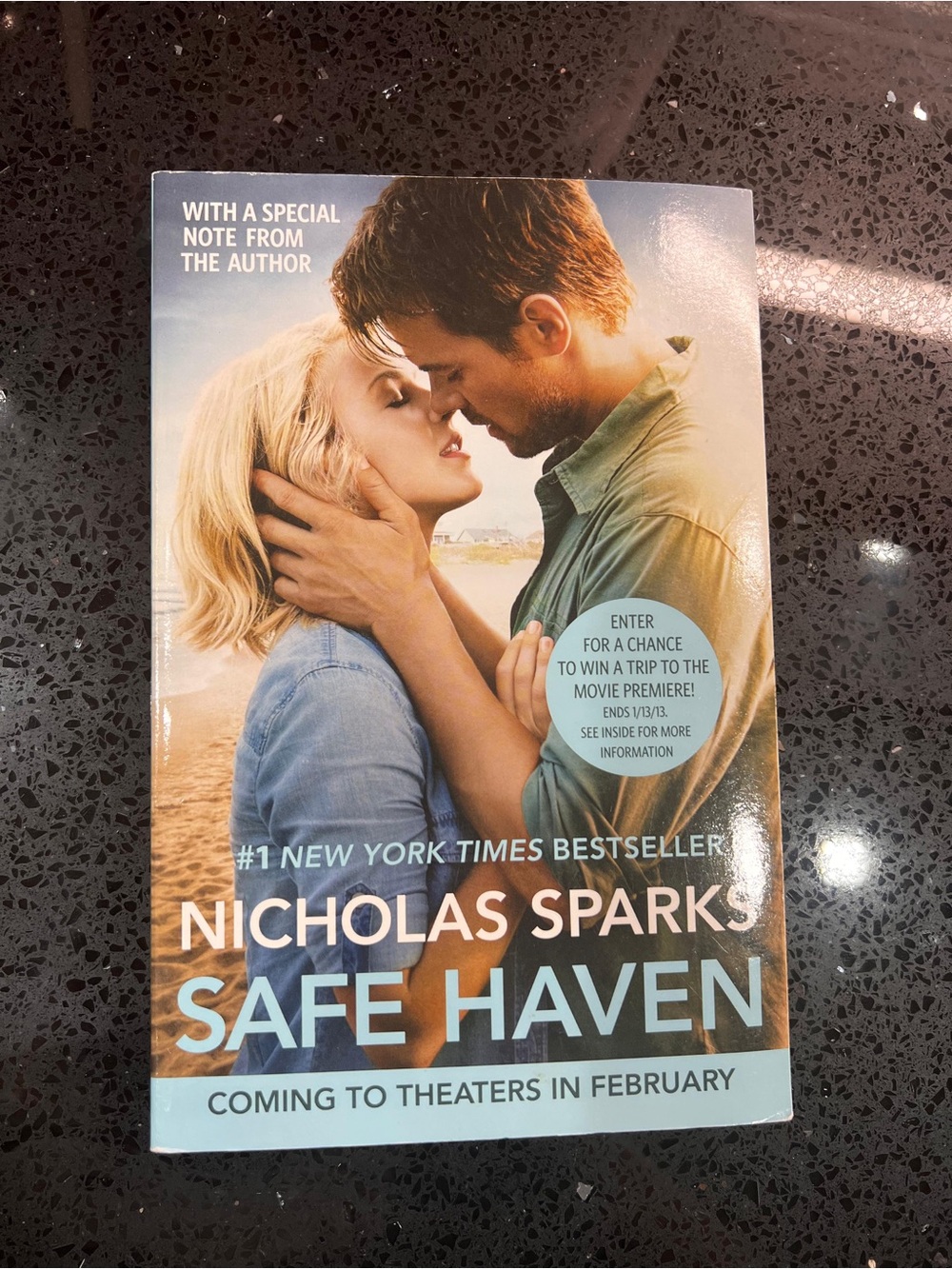 "Safe Haven" by Nicholas Sparks Book